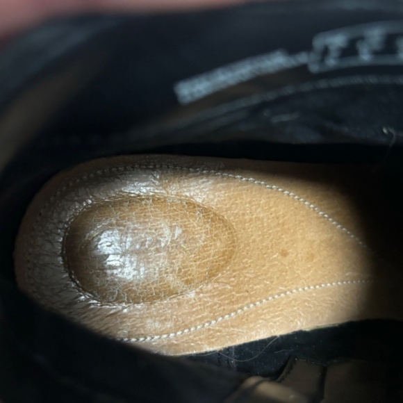 Clarks ladies Carleta Paris black leather ankle boots with size zip size 8.5 - Picture 13 of 14